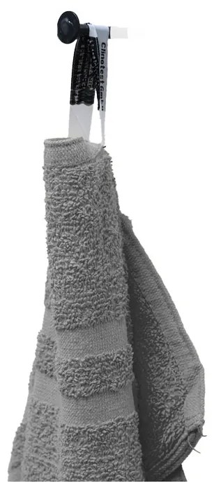 Ręcznik DUAL BASIC 50 x 100 cm szary, 100% bawełna