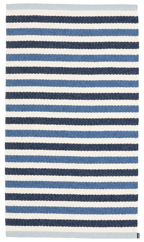 Niebiesko-kremowy dywan odpowiedni na zewnątrz 70x120 cm Teo Denim – Pappelina