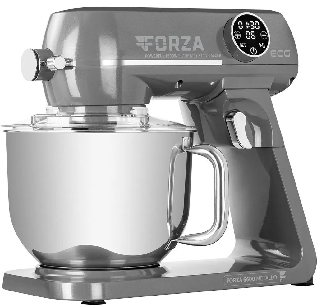 ECG Forza 6600 robot kuchenny Metallo Scuro