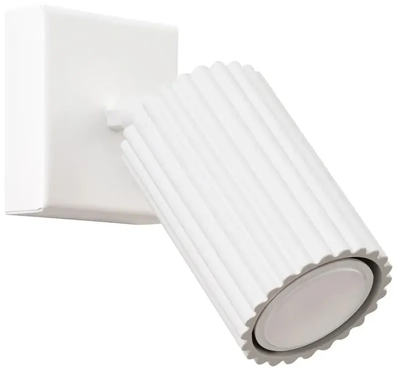 Biały metalowy nowoczesny kinkiet - 3X D290 R3-C96