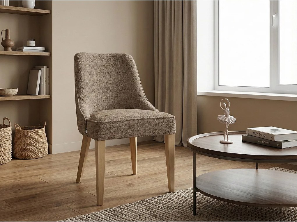 Eleganckie krzesło Diamond z profilowanym oparciem