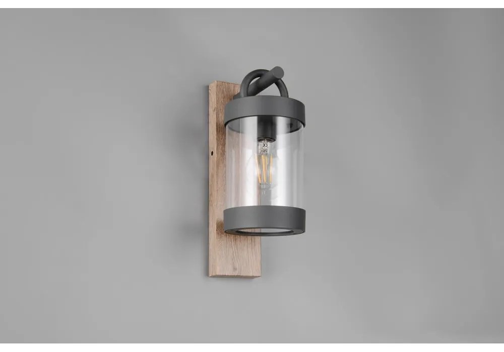 Zewnętrzna lampa ścienna (wysokość 33 cm) Sambesi – Trio