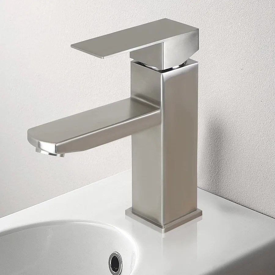 NETTLIFE Bateria zlewozmywakowa, kran ciepłej/zimnej wody, kran wysokociśnieniowy ze stali nierdzewnej