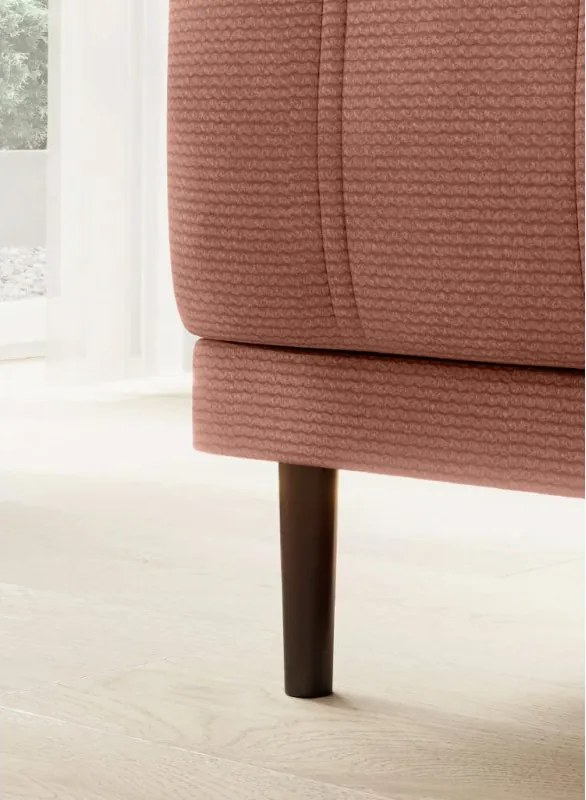 Narożnik CALDO S/MINI Lewostronny z funkcją spania wolnostojąca w tkaninie RUN AGAIN 61 WERSAL