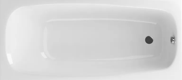 Wanna prostokątna antypoślizgowa SAFE STEPS prostokątna akrylowa 170 x 70 cm biała PERSO MASSI