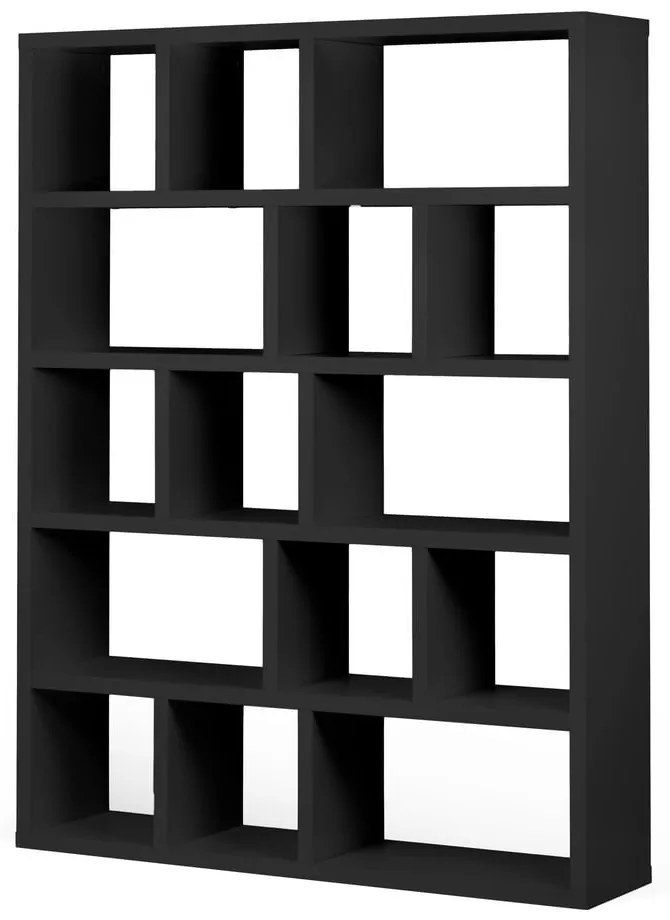 Czarny regał 150x198 cm Berlin – TemaHome