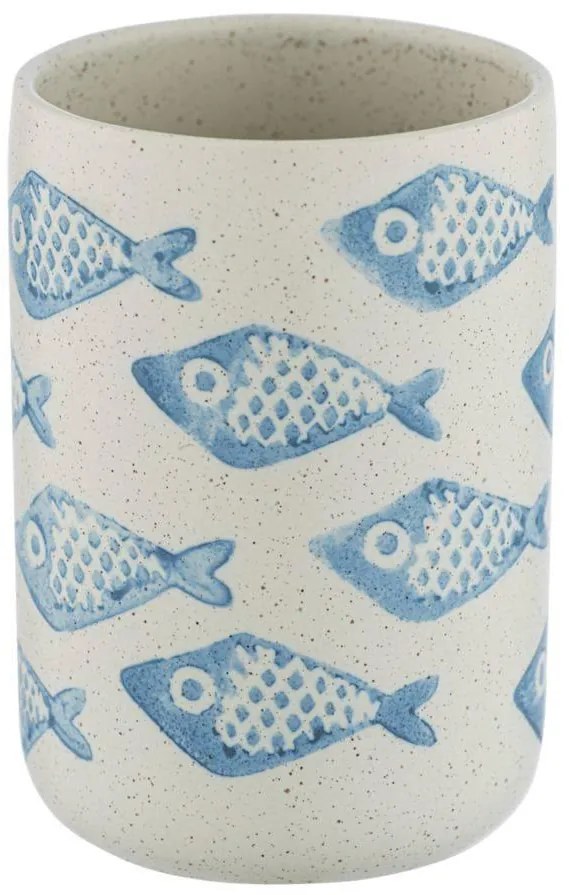 Kubek na szczoteczki ceramiczny AQUAMARIN, WENKO