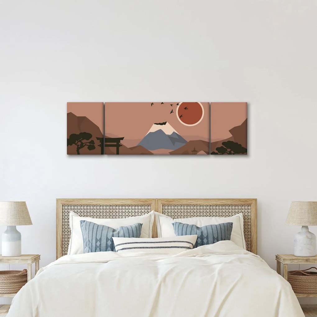 Obraz - Japonia N⁰1 (170x50 cm)
