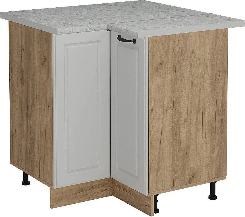 Szafka narożna biały domek wiejski 75.6x60x81.6 r-line