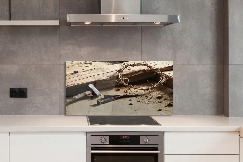 Szklany Panel Atrybuty Męki Pańskiej