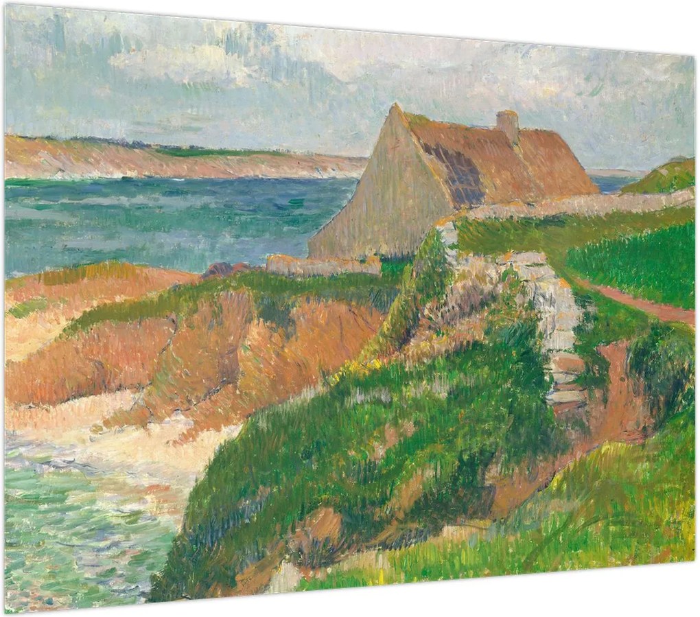Obraz - Henri Moret, The Island of Raguenez, Brittany, reprodukcje (70x50 cm)