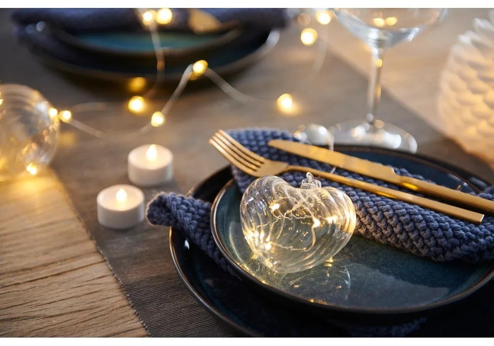 Dekoracja świetlna na baterie ø 8 cm Wave Heart – Sirius