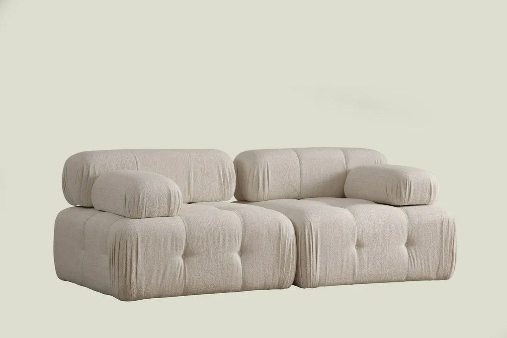 Sofa Doblo 2 kremowa Bouclette