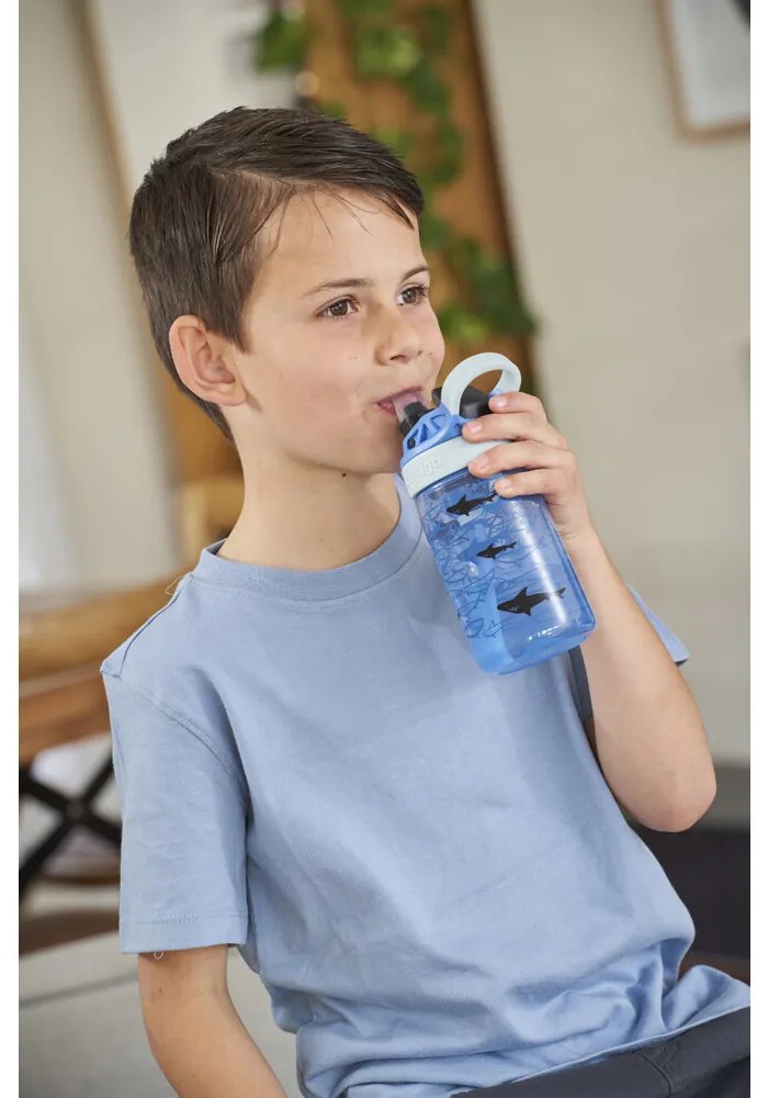 Contigo Butelka dla dzieci Easy Clean 420 ml Blue Sharks