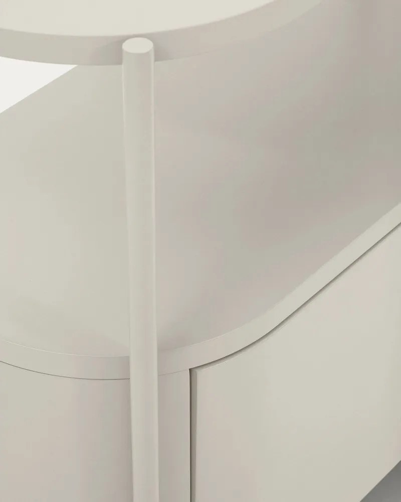 Biała szafka pod umywalkę 90x81 cm Arely – Kave Home