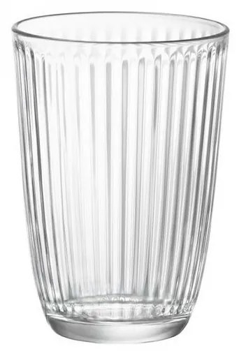 Bormioli Rocco 6-częściowy zestaw szklanek long drink Line, 390 ml, 390 ml
