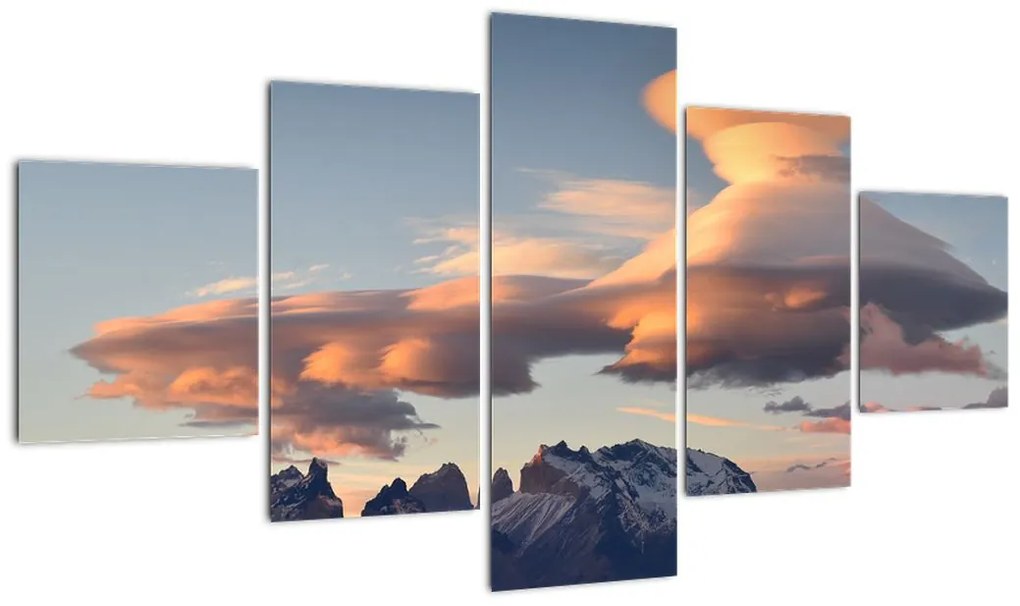 Obraz - Magiczne niebo (125x70 cm)