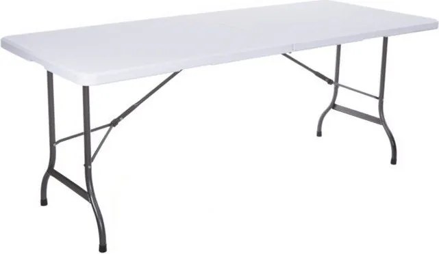 Składany stół cateringowy bankietowy Party 180 cm, biały