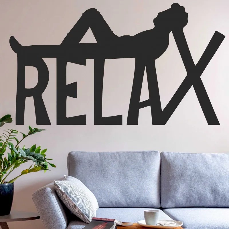 Drewniany obraz na ścianę relaks | SENTOP