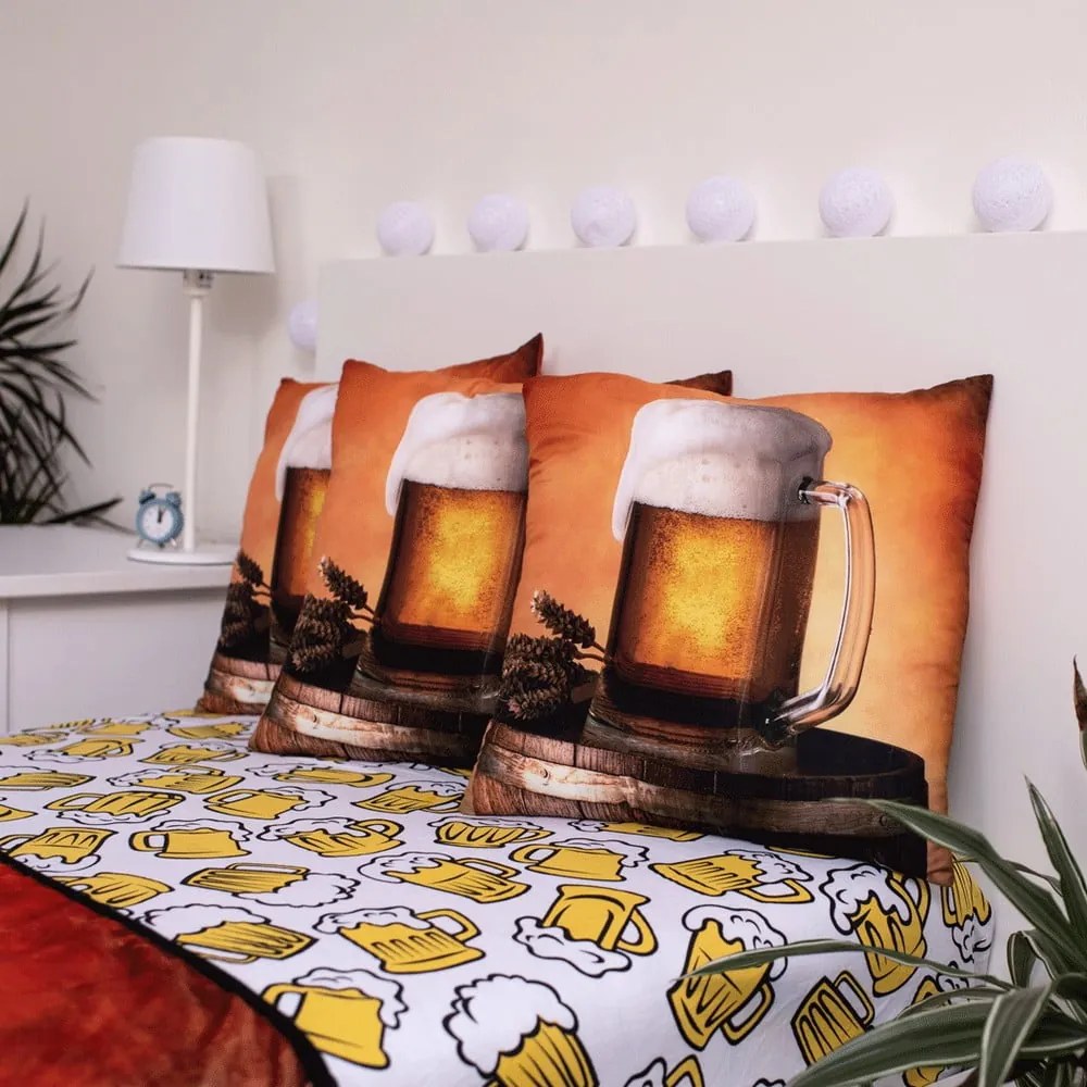 Poduszka dekoracyjna 40x40 cm Beer – Jerry Fabrics