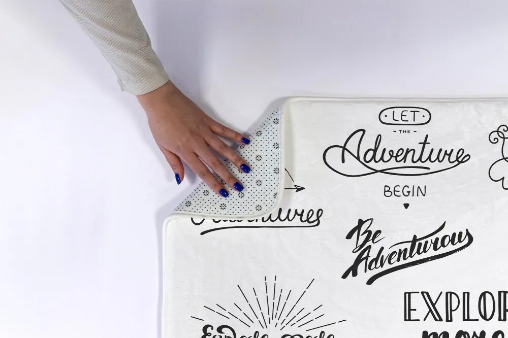 Dywanik antypoślizgowy do łazienki Dywanik antypoślizgowy do łazienki Przygoda Motywacja