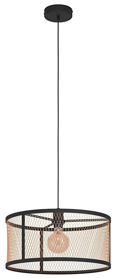 Eglo 43604 - Lampa wisząca DELLOW 1xE27/40W/230V na linku