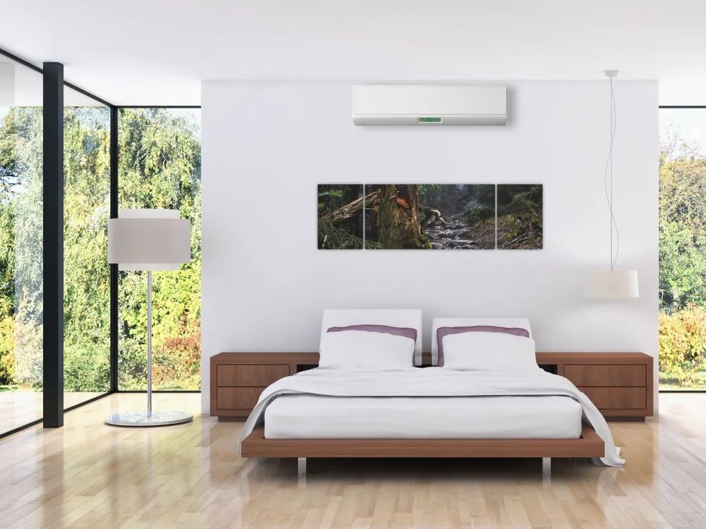 Obraz - W lesie (170x50 cm)