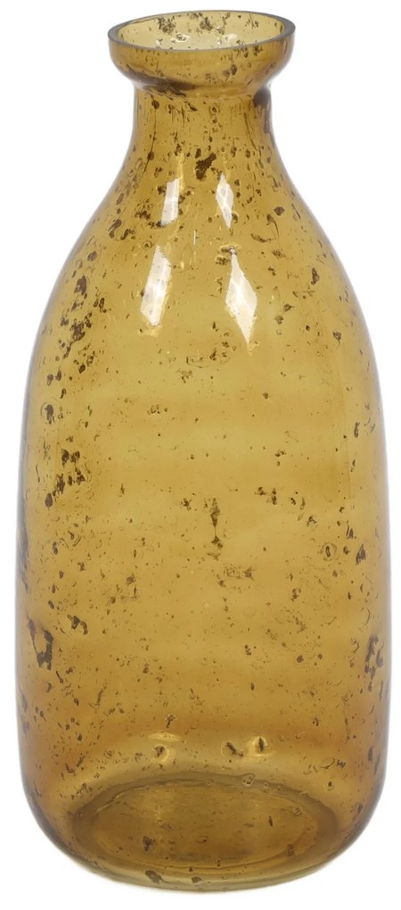 Szklana butelka nakrapiana, Ø 10 cm