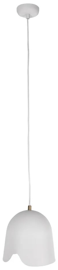 Biała lampa wisząca SULION Paris, wys. 150 cm