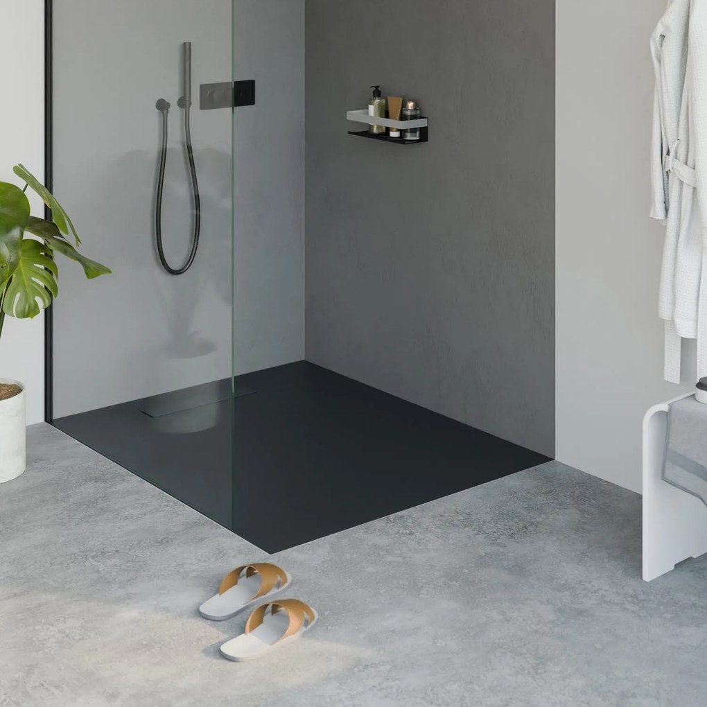 Brodzik prysznicowy płaski odlew mineralny LAVOA