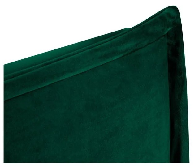 Ciemnozielony zagłówek 160x120 cm Monica – Milo Casa