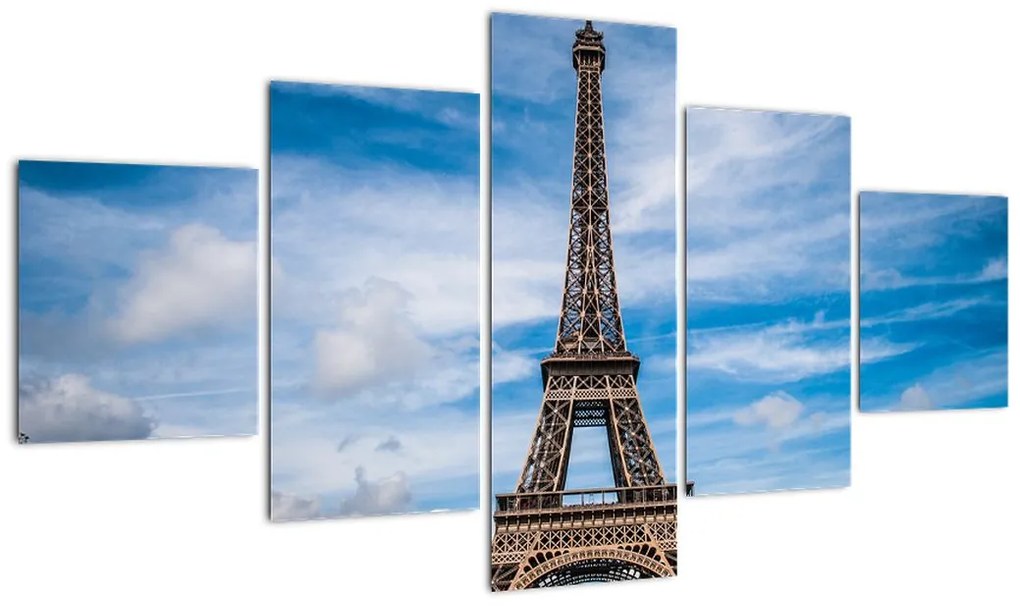 Obraz - Wieża Eiffla (125x70 cm)
