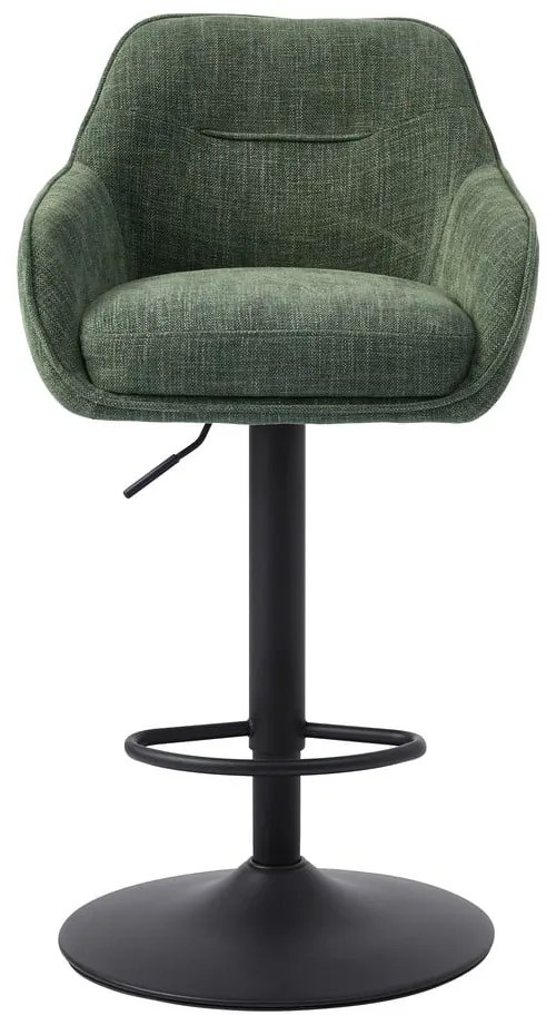 Zielone hokery zestaw 2 szt. (wysokość siedziska 69 cm) Avola – Unique Furniture
