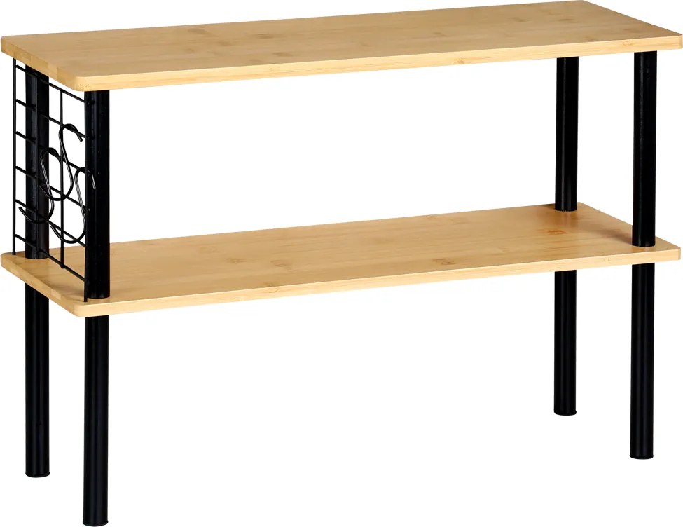 Bambusowa półka kuchenna na blat, 55 x 20 x 38 cm