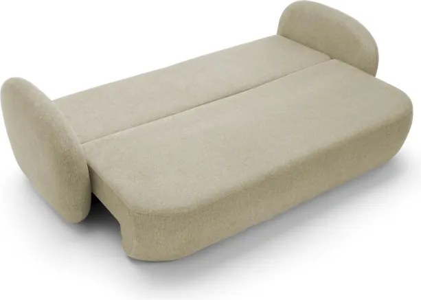 Sofa OLIO z funkcja spania i pojemnikiem BEŻOWY ARAGON 03