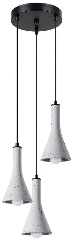 Loftowa lampa wisząca betonowa - 2X A399 A8-Z09