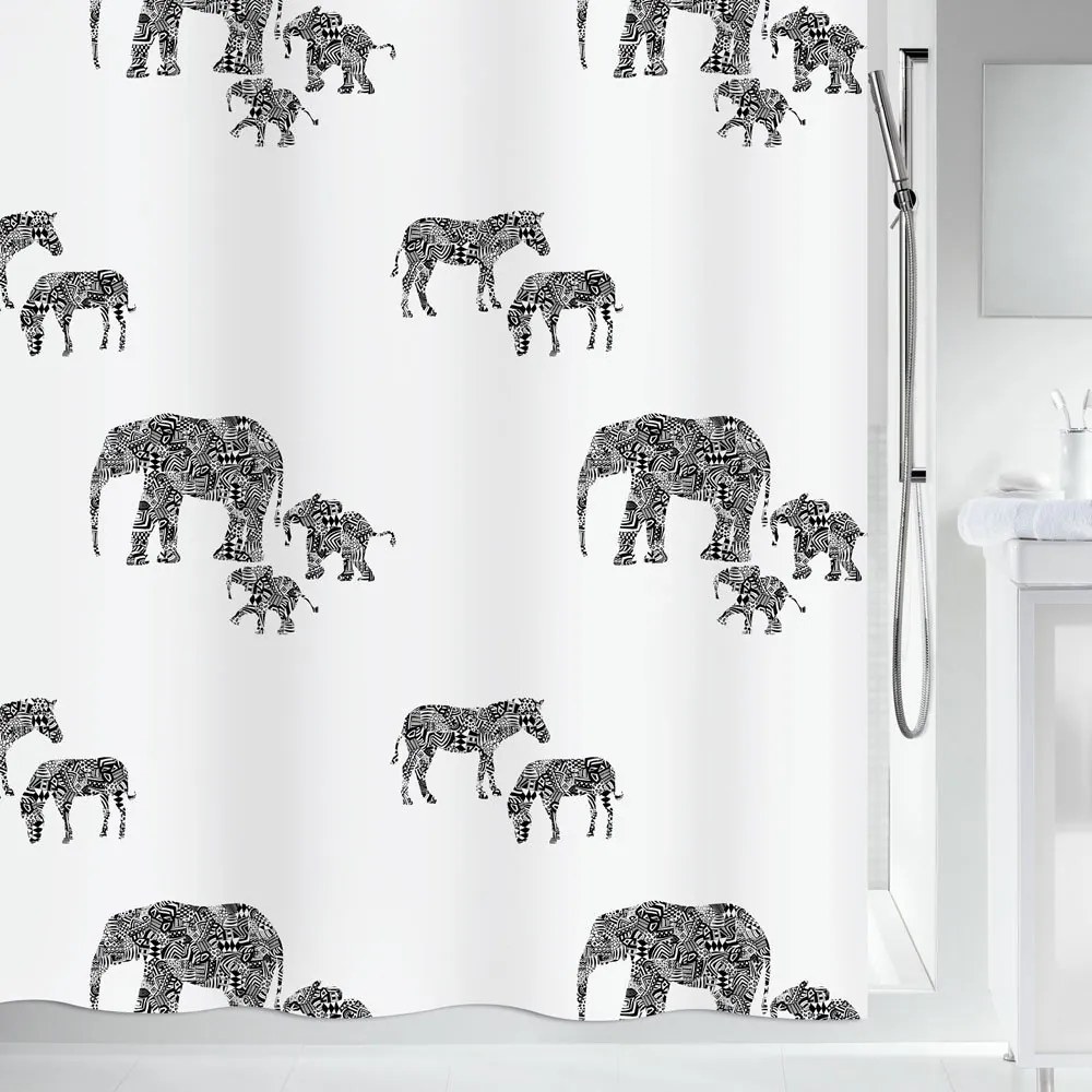 Zasłona prysznicowa 180x200 cm Serengeti – Spirella