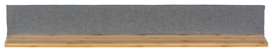 Szare bambusowe półki zestaw 2 szt. 80 cm Bahari – Wenko
