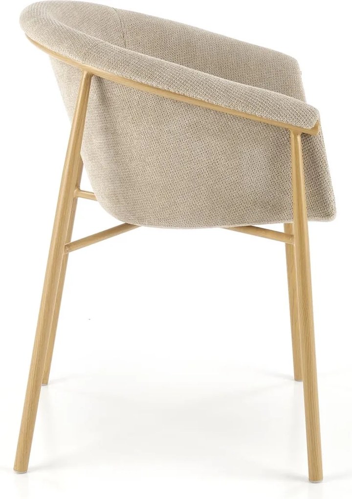 Fotel do jadalni z podłokietnikami K489