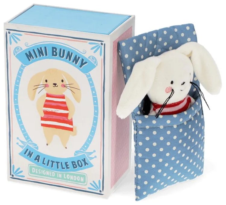 Zabawka pluszowa Mini Bunny in a Little Box – Rex London