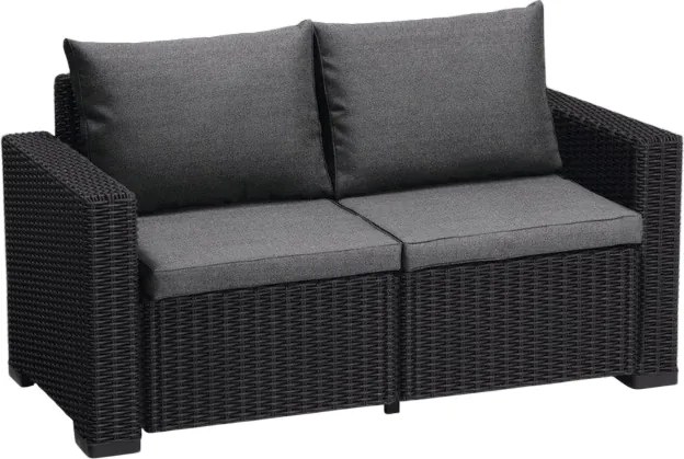 Keter sofa ogrodowa California 141 x 68 x 72 cm, grafit