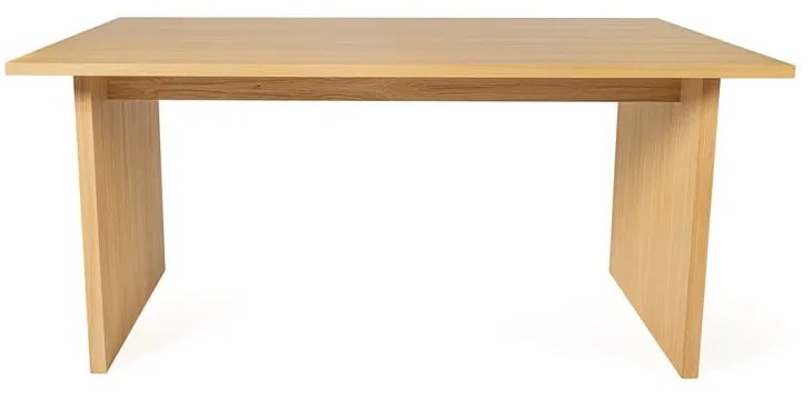 Stół z blatem w dekorze dębu 90x160 cm Stripe – Woodman