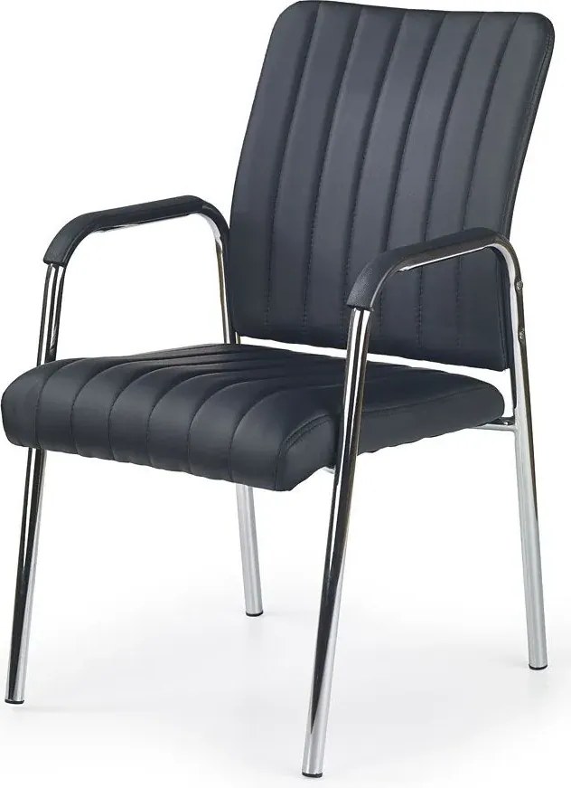 Fotel Konferencyjny Czarny K1-E71