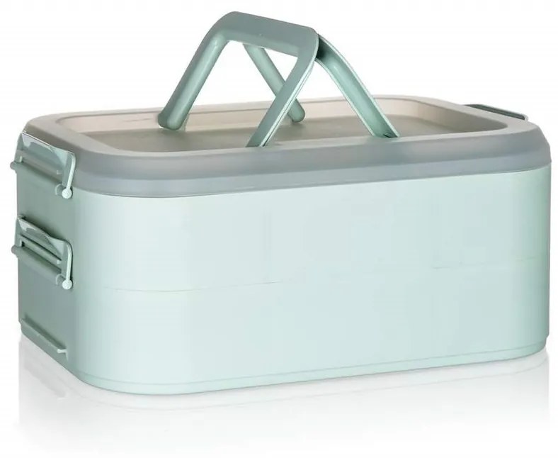 Banquet Party box CULINARIA 40 x 28 x 17,8 cm, miętowy