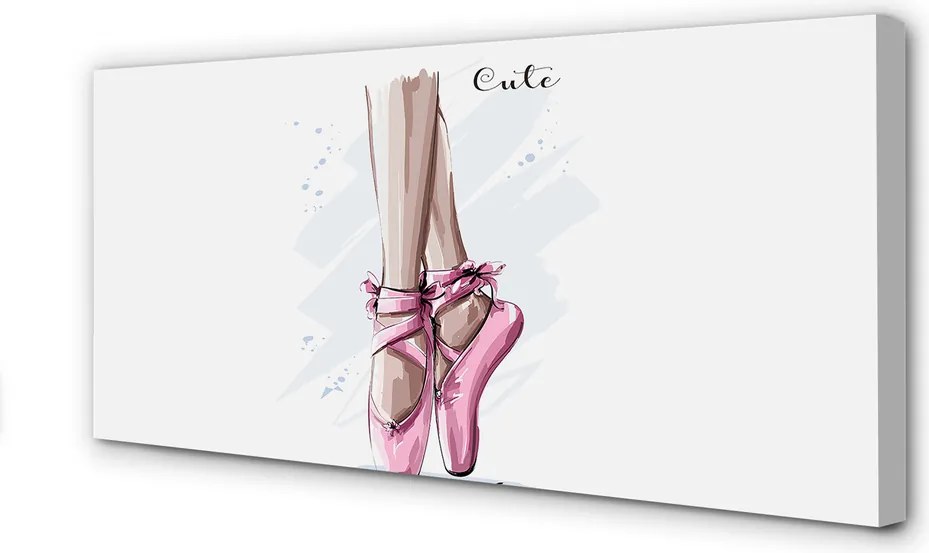 Zdjęcie na płótnie Różowe Baletki