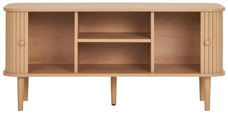 Szafka pod TV w dekorze sosny w naturalnym kolorze 113x51,5x40 cm Nikko – House Nordic