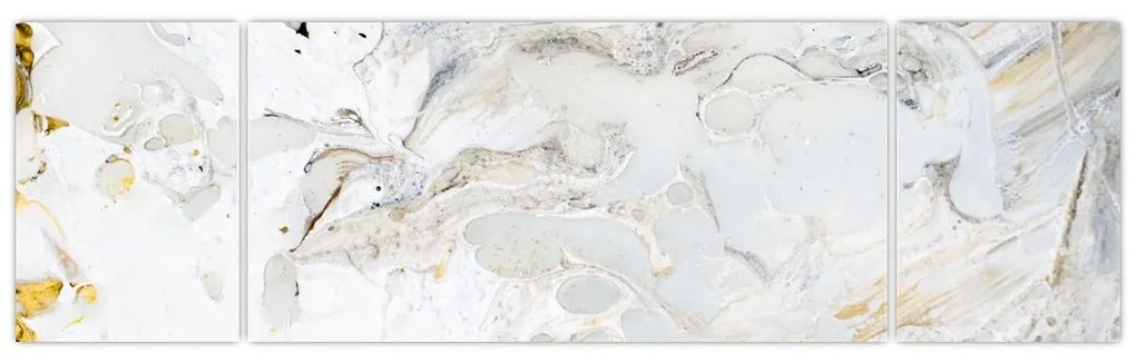 Obraz - Papier olejny z marmurowym wzorem (170x50 cm)