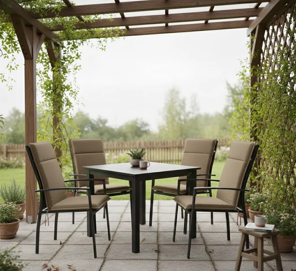 Doppler LIFE 6957 - wysoka poduszka na krzesło z wysokim oparciem