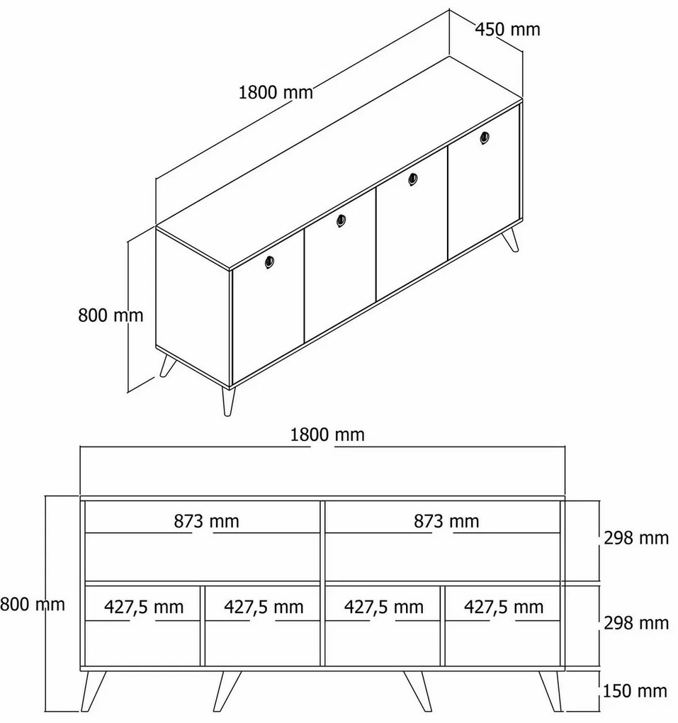 Szafka Elite Walnut 2