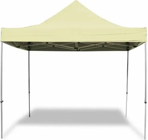 Pawilon ogrodowy PROFI rozkładany 3 x 3 m - champagne, 4 ściany